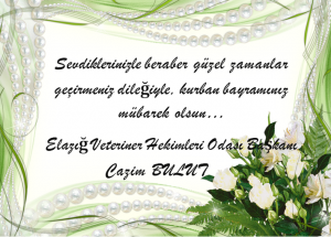 kurban bayramı mesajı